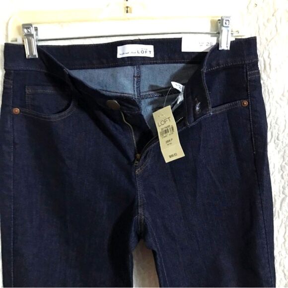 Ann Taylor Loft Blue Modern Skinny 28/6 P - Picture 4 of 9